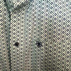 Ariat short sleeve Button-Up dress Shirt